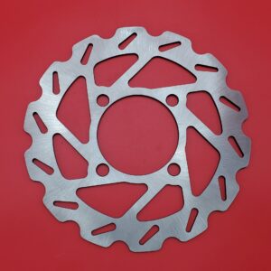 8" Slottted Brake rotor Side 1
