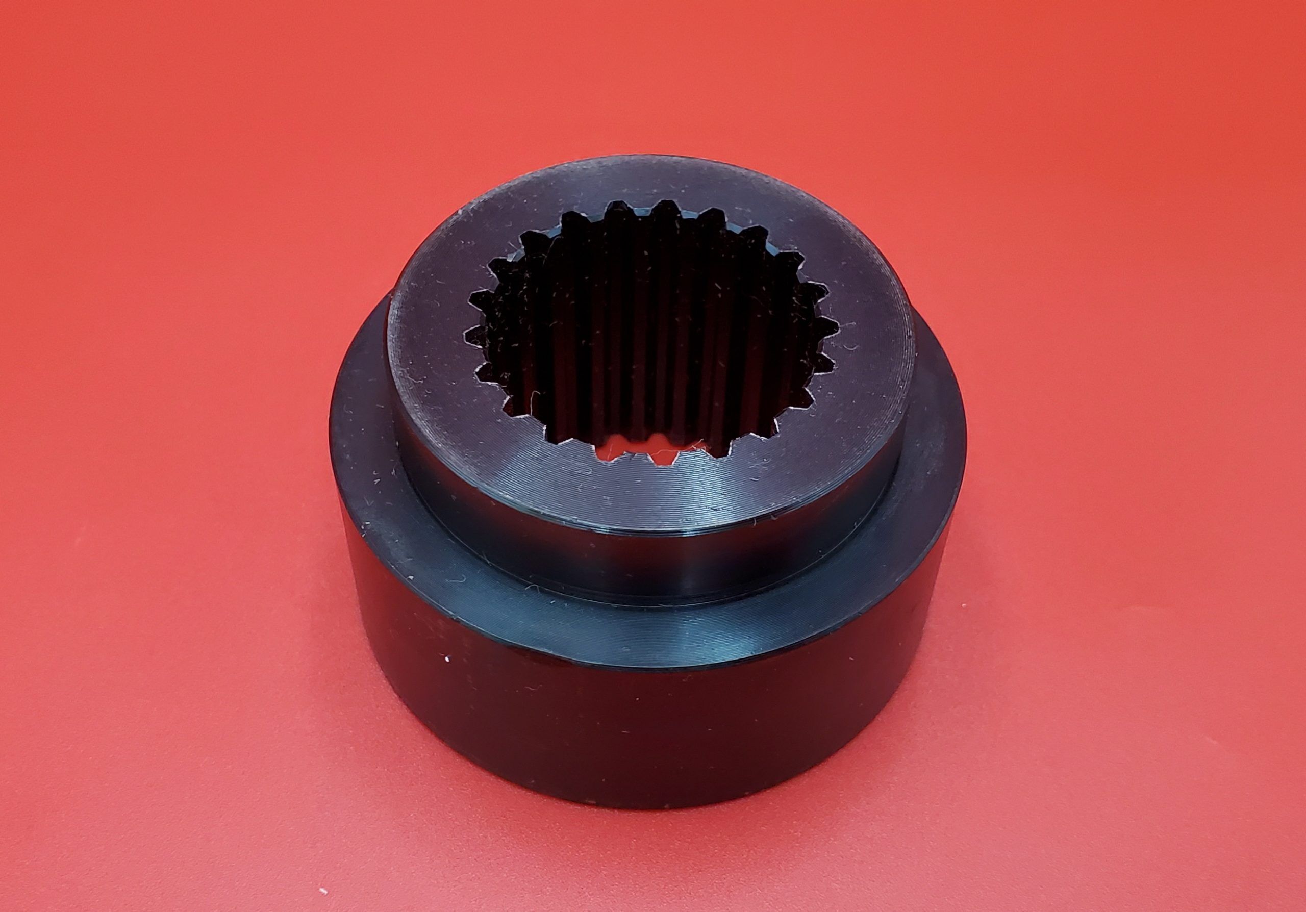 Weld on hub adapters 1 3/8" bore with a 21 spline Risk Taker Products